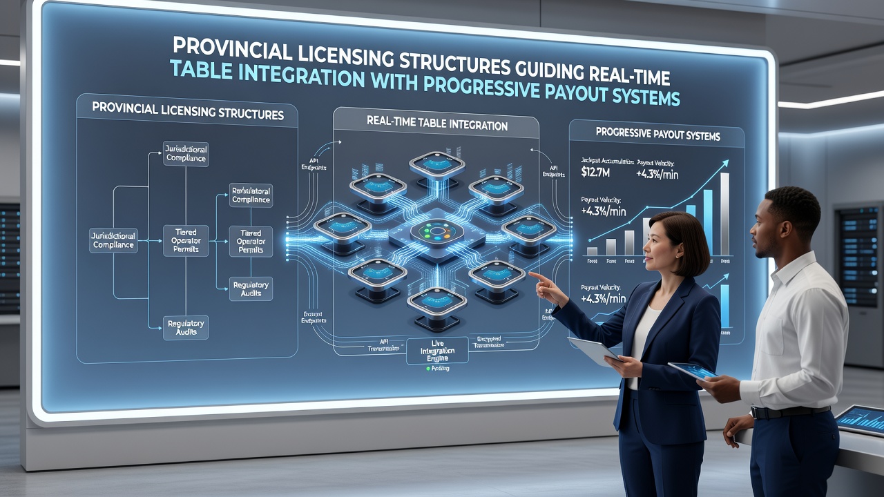 Technical integration of progressive payouts in Canadian portable gaming environments